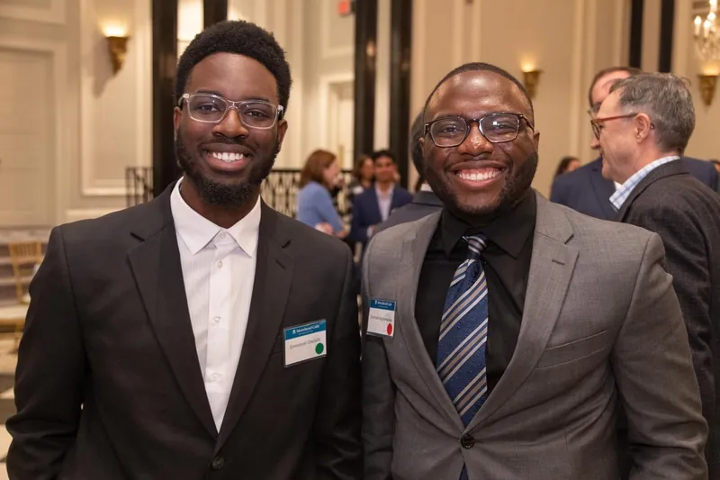 Etornam at a professional event